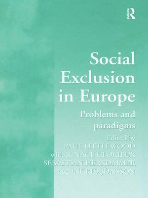 cover image of Social Exclusion in Europe
